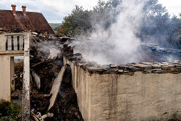 Professional Fire Damage Removal technician working in Dassel, MN